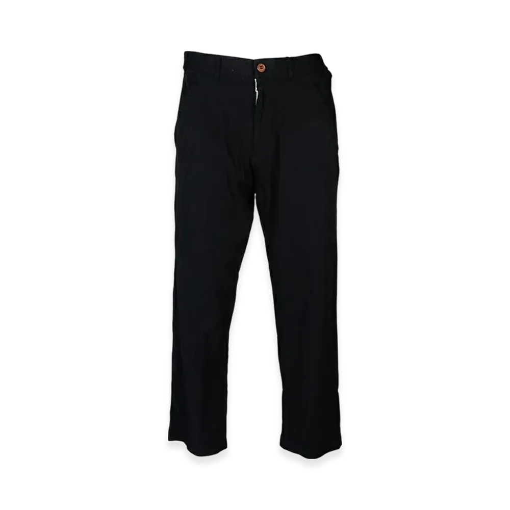 COMME des GARCONS SHIRT Washed Treated Pants "Black"