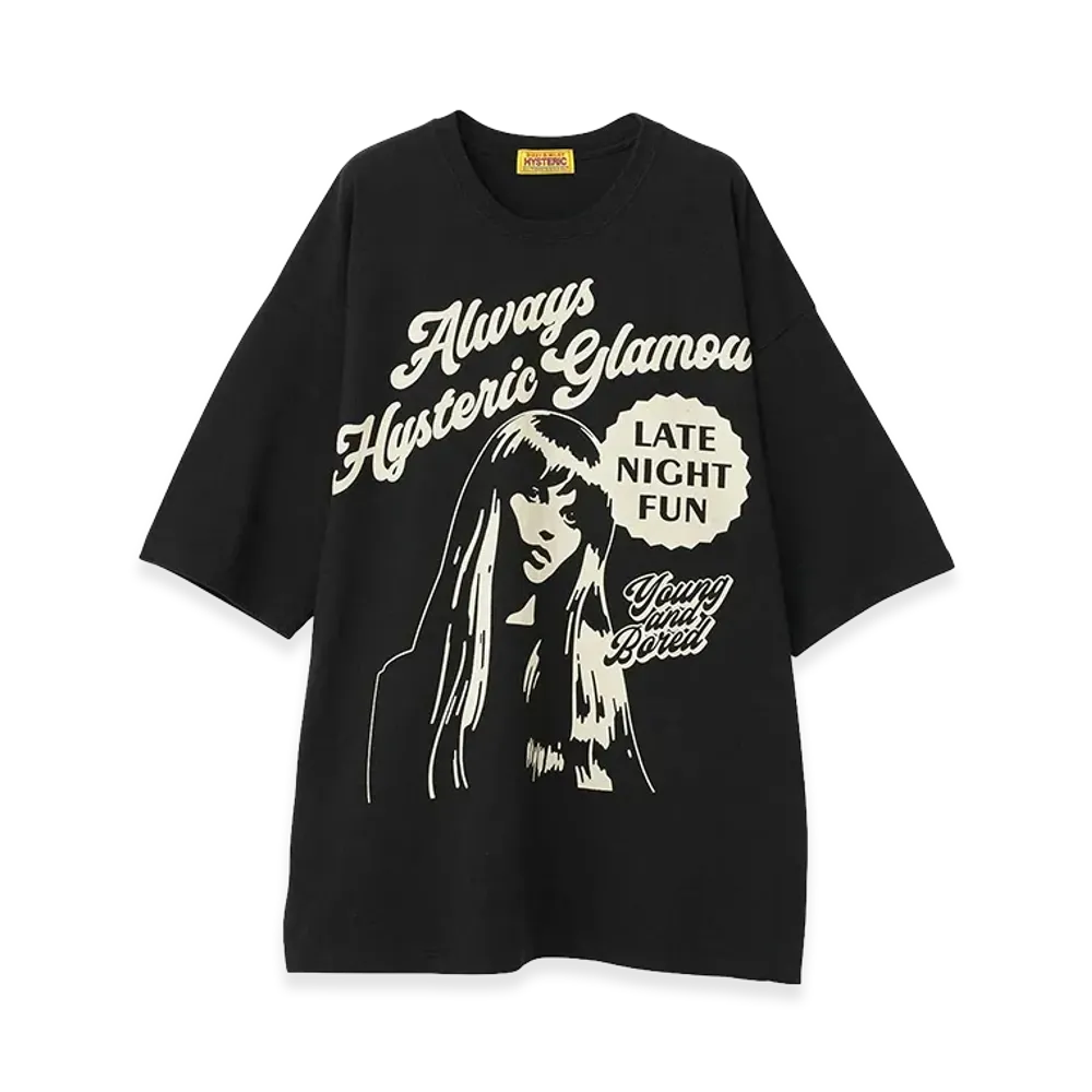 HYSTERIC GLAMOUR Women's Always HG Dress "Black"