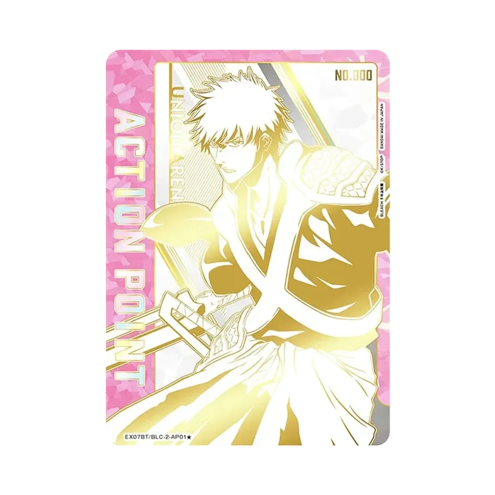 アクションポイントカード (黒崎 一護) ★ [EX07BT-BLC-2-AP01_s](ブースターパック「BLEACH 千年血戦篇 Vol.2」)直筆サイン・シリアルNo.入り