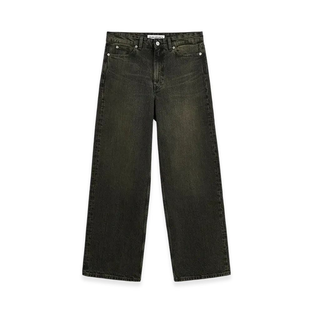 OUR LEGACY Women's Full Cut "Black Sand Chain Twill"