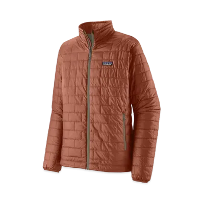 patagonia Men's Nano Puff Jacket "Burl Red"