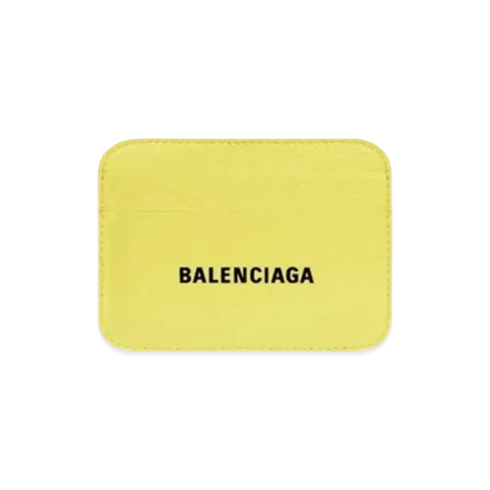 BALENCIAGA Cash Card Holder "Lime"