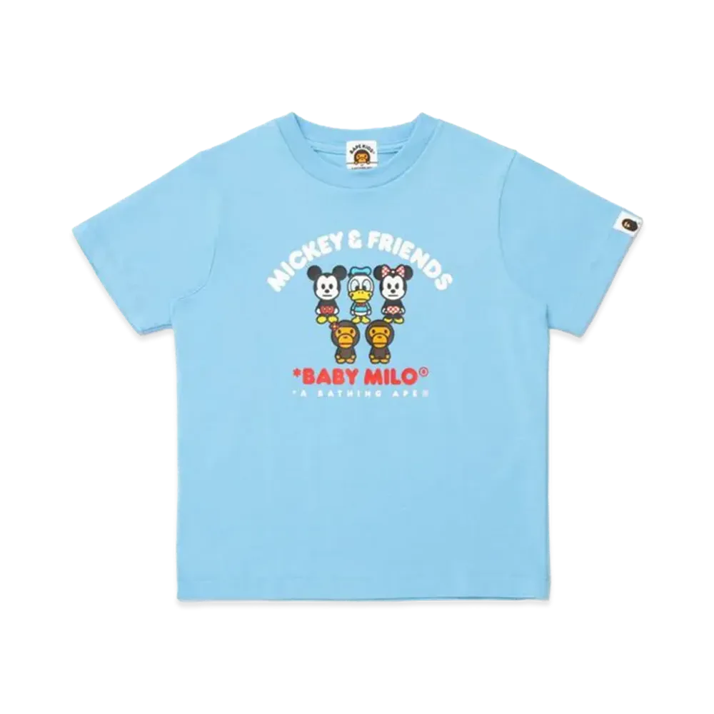 A BATHING APE x Disney Kids Mickey & Friends Baby Milo Tee "Sax"