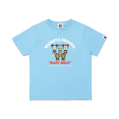 A BATHING APE x Disney Kids Mickey & Friends Baby Milo Tee "Sax"