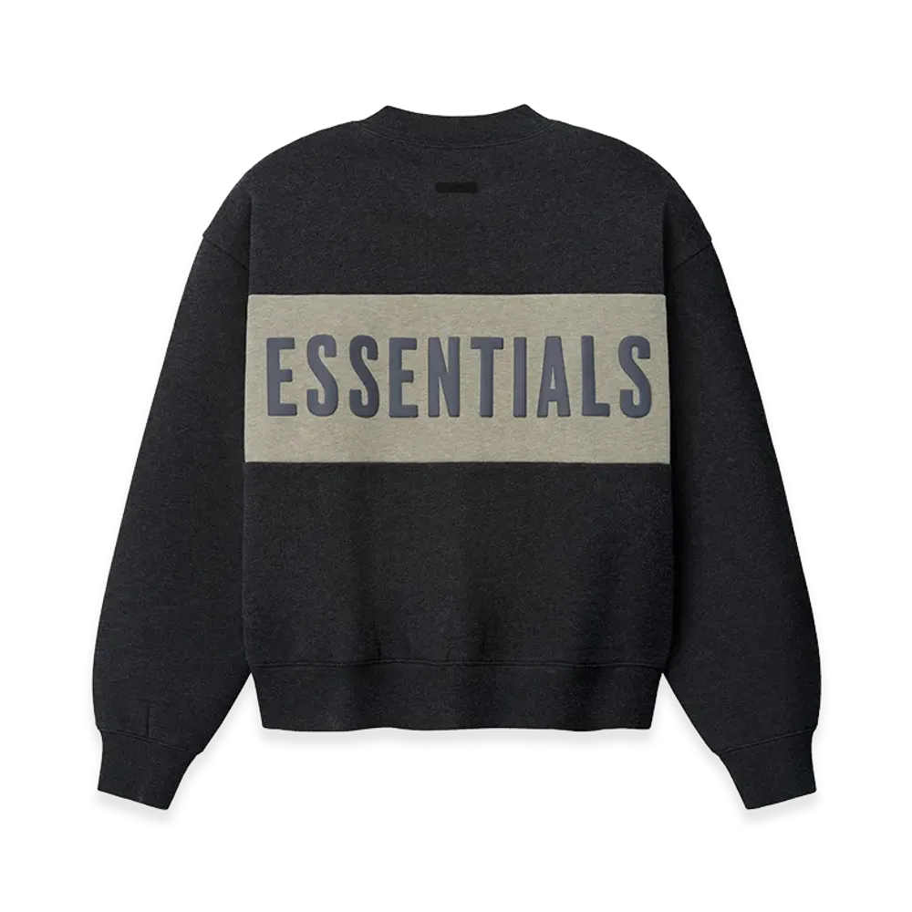 FEAR OF GOD ESSENTIALS Women's Paneled Classic Sweatshirt "Iron Grey"