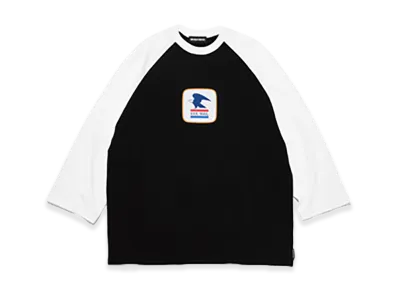 GOD SELECTION XXX Raglan Sleeve T-Shirt GX-S26-RT-01 "Black/White"