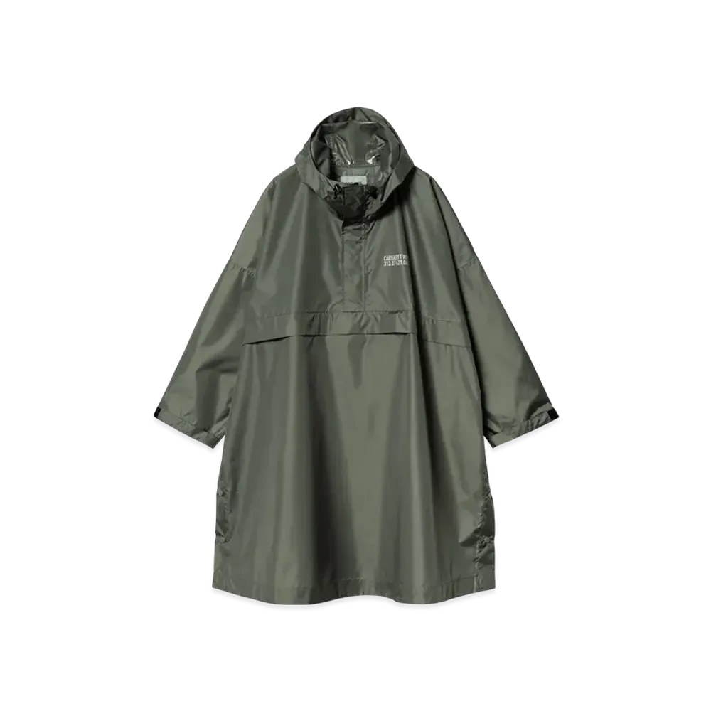 Carhartt WIP Tour Packable Rain Poncho "Smoke Green/Reflective"