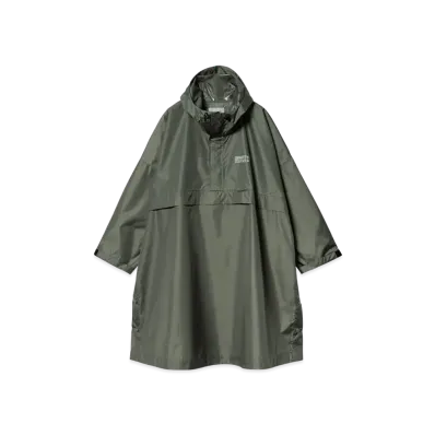 Carhartt WIP Tour Packable Rain Poncho "Smoke Green/Reflective"