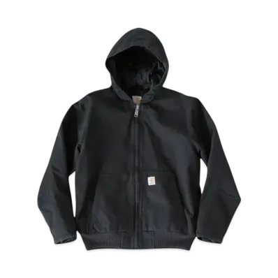 Carhartt Washed Duck Insulated Active Jacket "Black"