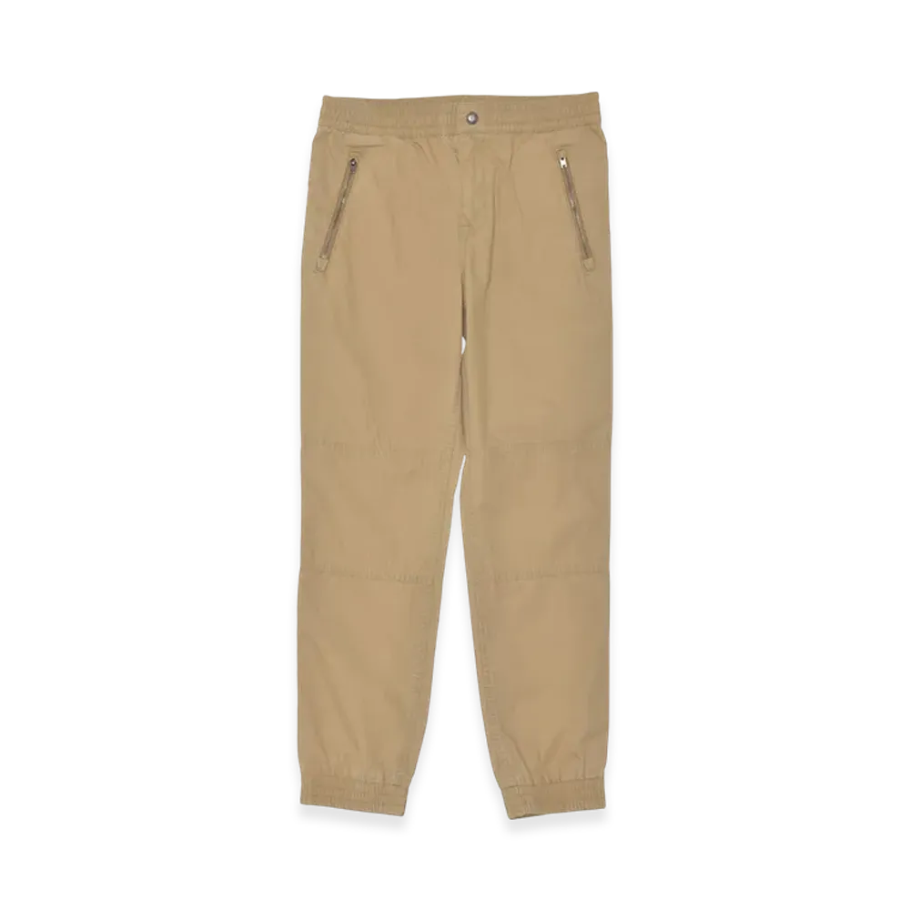 Polo Ralph Lauren Boys Cotton Poplin Jogger Pants "Camel"