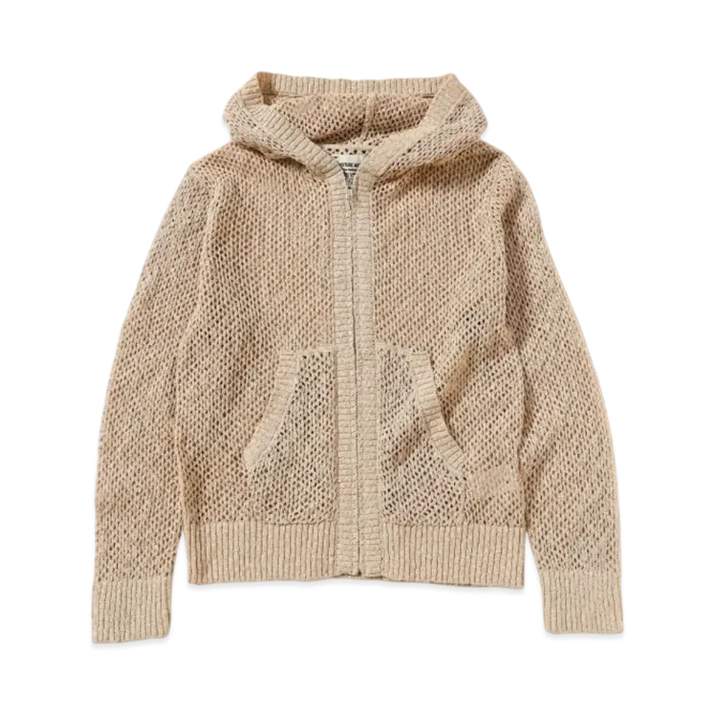 BEAMS FUTURE ARCHIVE Net Mesh Parka "Beige"