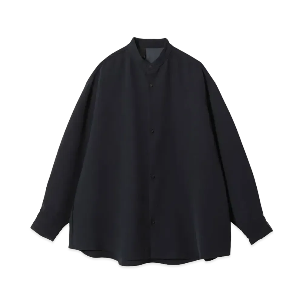 N.HOOLYWOOD Band Collar Shirt "Navy"