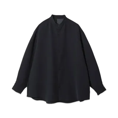 N.HOOLYWOOD Band Collar Shirt "Navy"