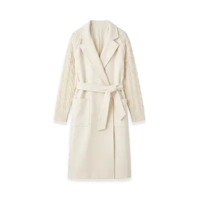 Max Mara Women's Hello Robe Coat "White"