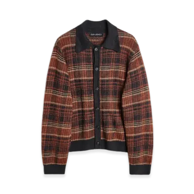 OUR LEGACY Evening Polo Rust Geezer Check "Check"