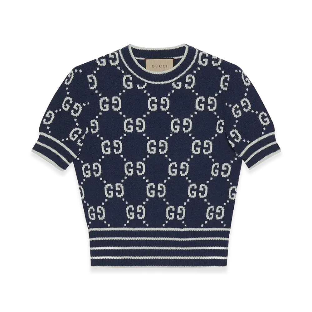 GUCCI Women's Cruise Sweaters "Blue"
