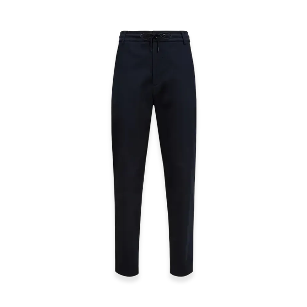 MONCLER Cotton Gabardine Chinos "Navy Blue"