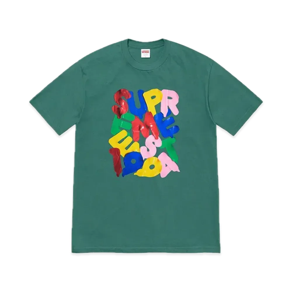 シュプリーム バルーン Tシャツ "ダーク ティール"