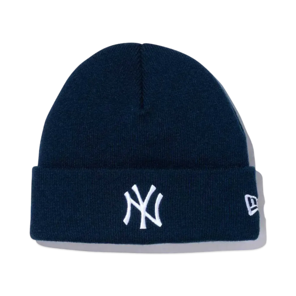 NEW ERA Kid's Basic Cuff Knit MLB Team Logo New York Yankees "Navy"