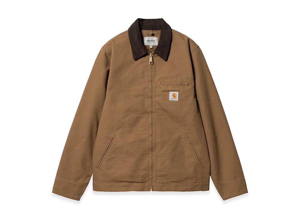 Carhartt WIP Detroit Jacket "Hamilton Brown/Tobacco/Rinsed"