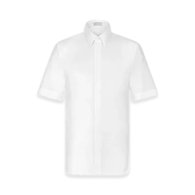 Dior Oblique Short-Sleeved Shirt "White"