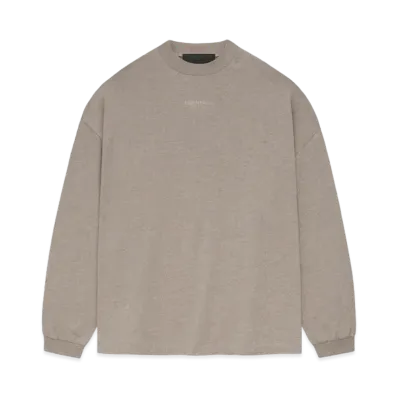 FEAR OF GOD ESSENTIALS LS Tee "Core Heather"
