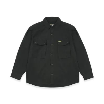 PALACE Barbour Officer Shirt "Black"