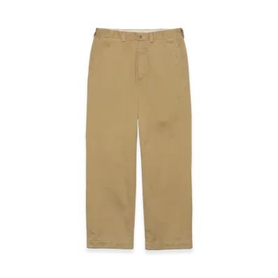 nanamica Wide Straight Chino Pants "Tan"