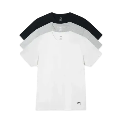 Stussy Undershirt 3 Pack "Multi" (FA24)