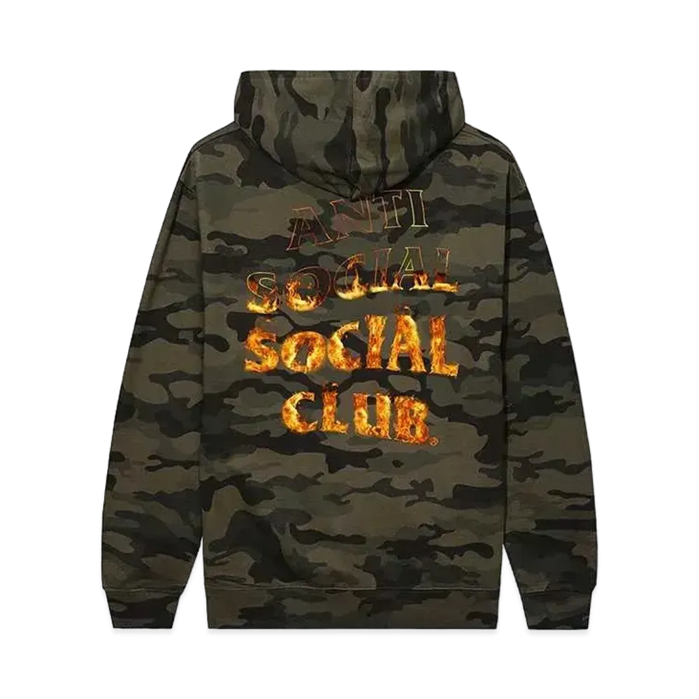 ANTI SOCIAL SOCIAL CLUB A Fire Inside Hoodie "Camo"