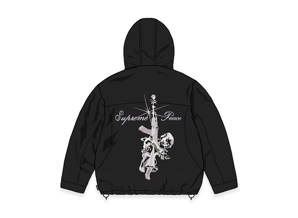 Supreme AOI Gore Tex Hooded Jacket "Black"