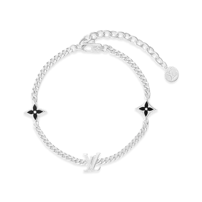 Louis Vuitton LV Spike Bracelet "Silver"