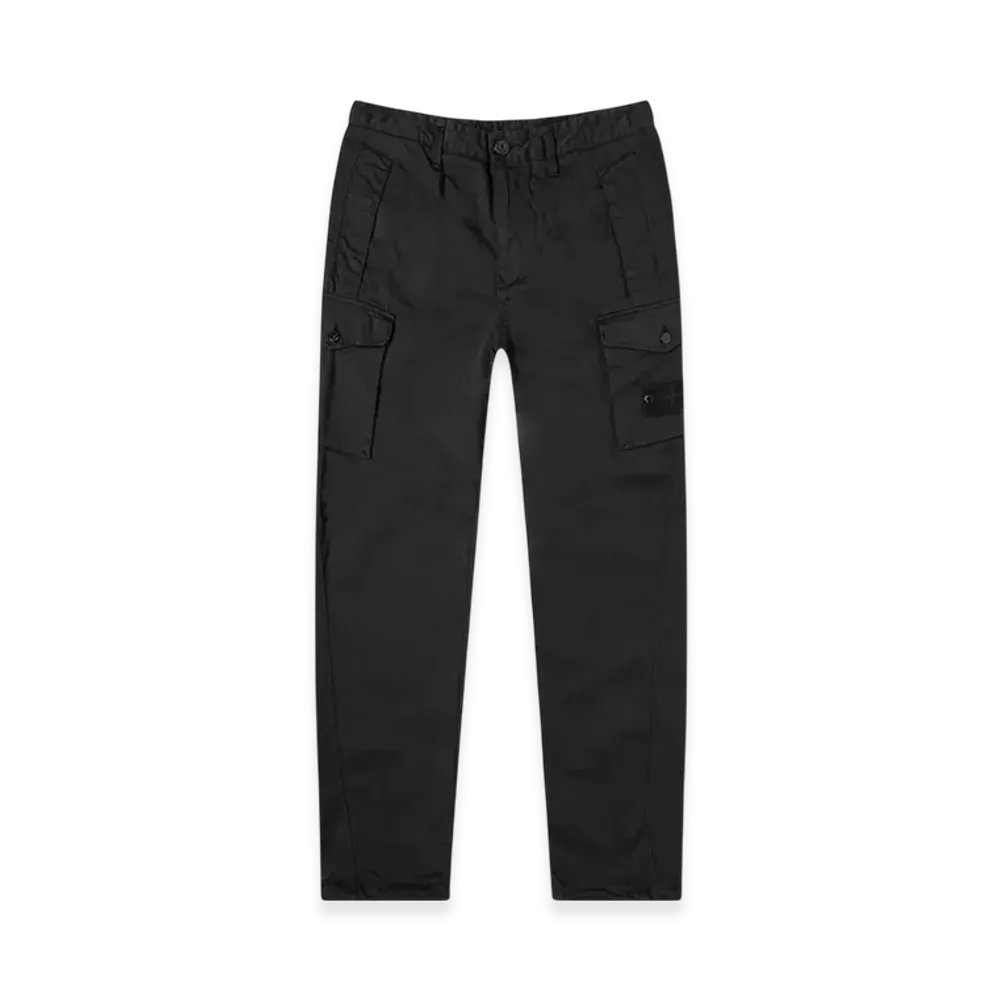 Stone Island 326F4 Ghost Piece Cargo Pants - 20FW "Black"