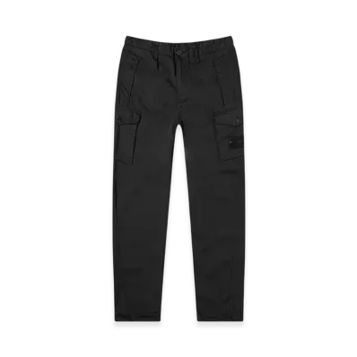 Stone Island 326F4 Ghost Piece Cargo Pants - 20FW "Black"