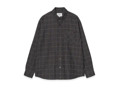 Carhartt WIP L/S Todrick Shirt "Todrick Houndstooth/Blue"