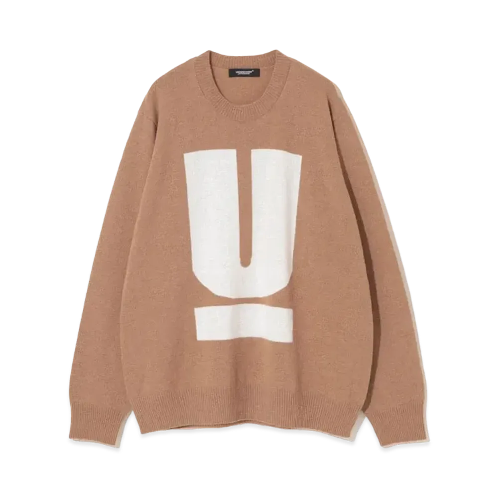 UNDERCOVER Wool Knit Pullover "Beige"
