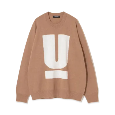 UNDERCOVER Wool Knit Pullover "Beige"