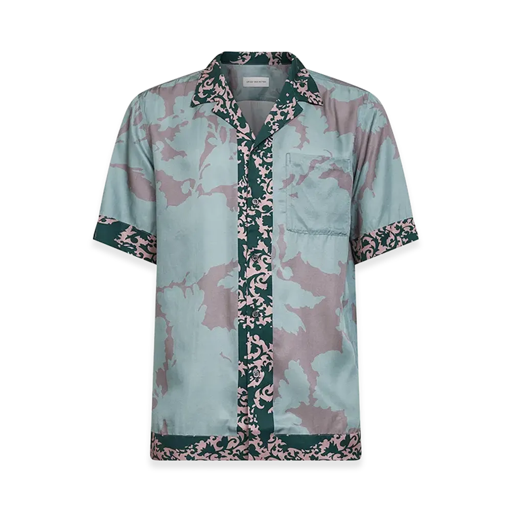 DRIES VAN NOTEN 'Carltone' Shirt "Green"