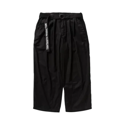 TIGHTBOOTH Baggy Slacks "Black"