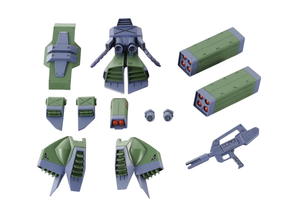 BANDAI "MASTER GRADE" MG 1/100 Gundam F90 Mission Pack H Type