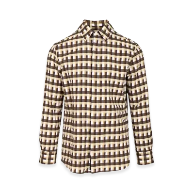 Bottega Veneta Checked Shirt "Multicolor"