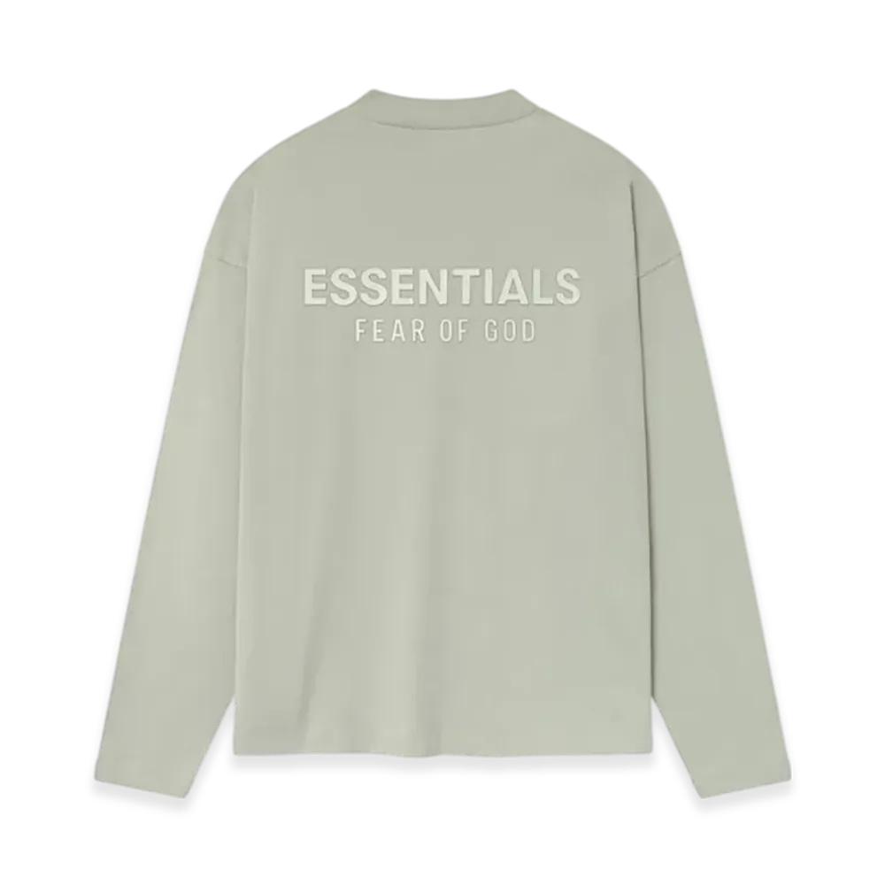 FEAR OF GOD ESSENTIALS Classic Long Sleeve Tee "Abbey Stone"