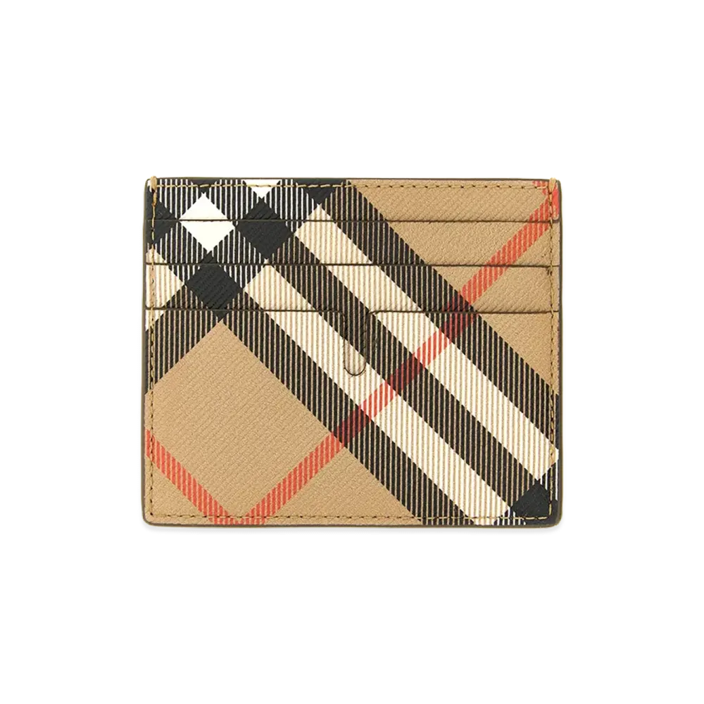 Burberry 'Sandon' Card Holder "Beige"
