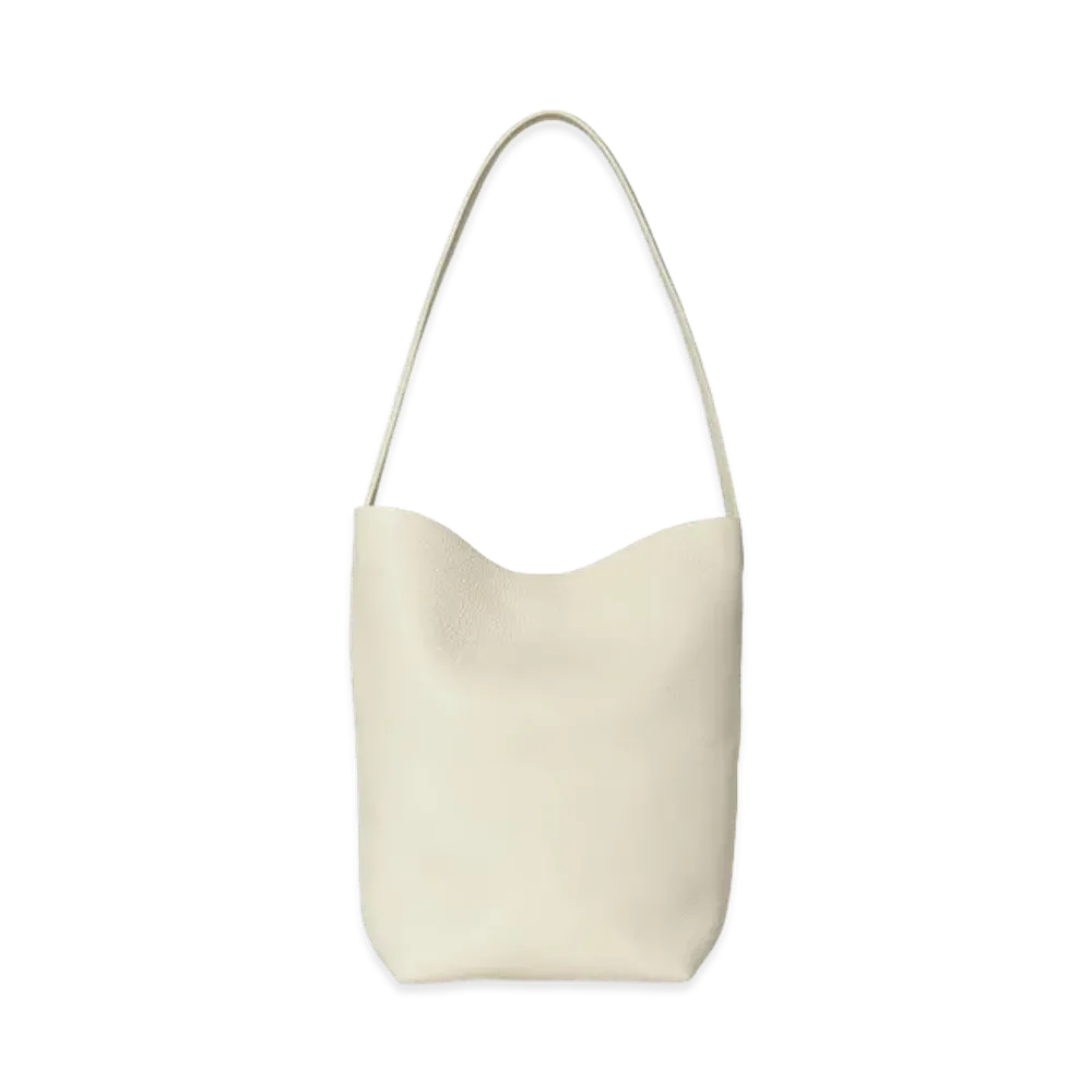 The Row Women's Small N/S Park Leather Tote Bag "Ivory"