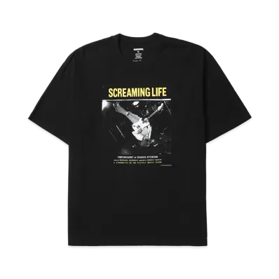 NEIGHBORHOOD x Charles Peterson Tee SS-1 "Black"