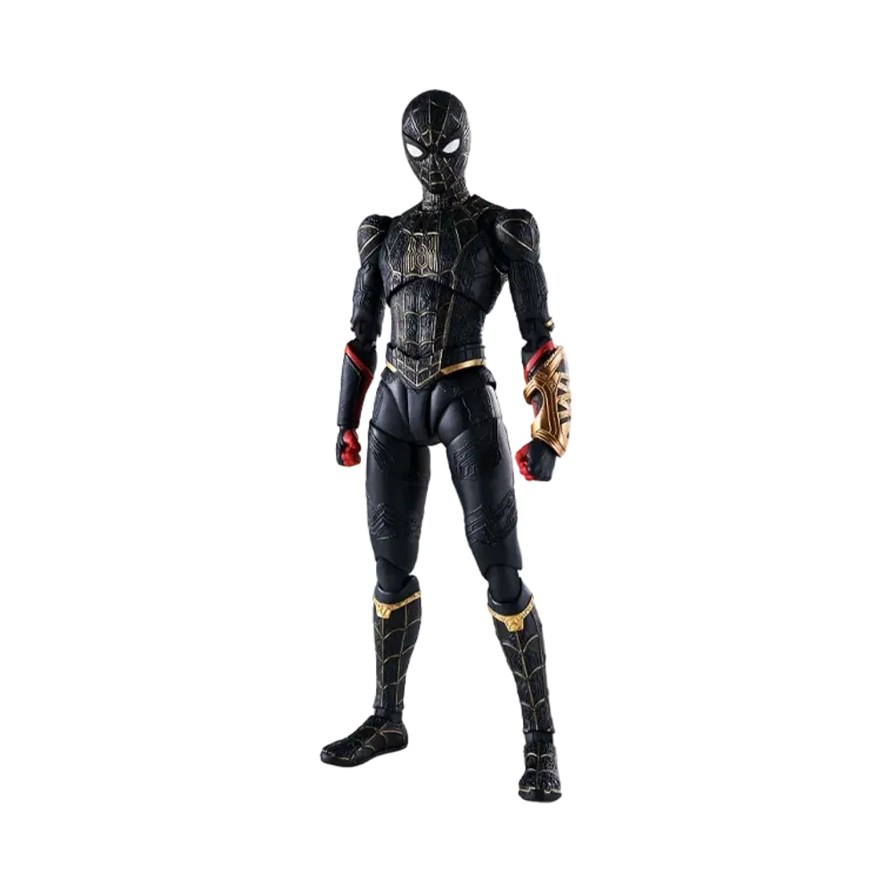 BANDAI "S.H.Figuarts" -SPIDER-MAN: No Way Home- Spider-Man [Black & Gold Suit] (SPIDER-MAN: No Way Home)