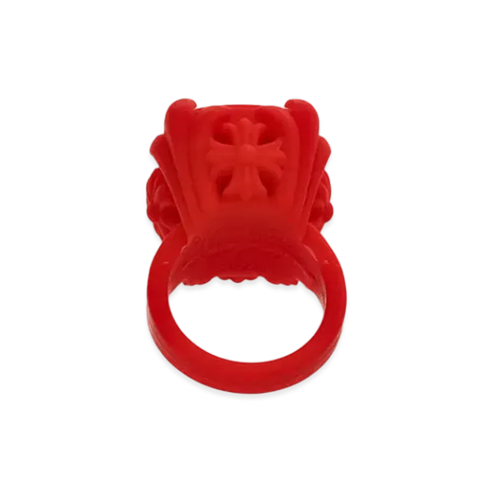 Chrome Hearts Cocktail Rubber Ring "Red"