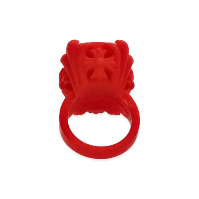 Chrome Hearts Cocktail Rubber Ring "Red"