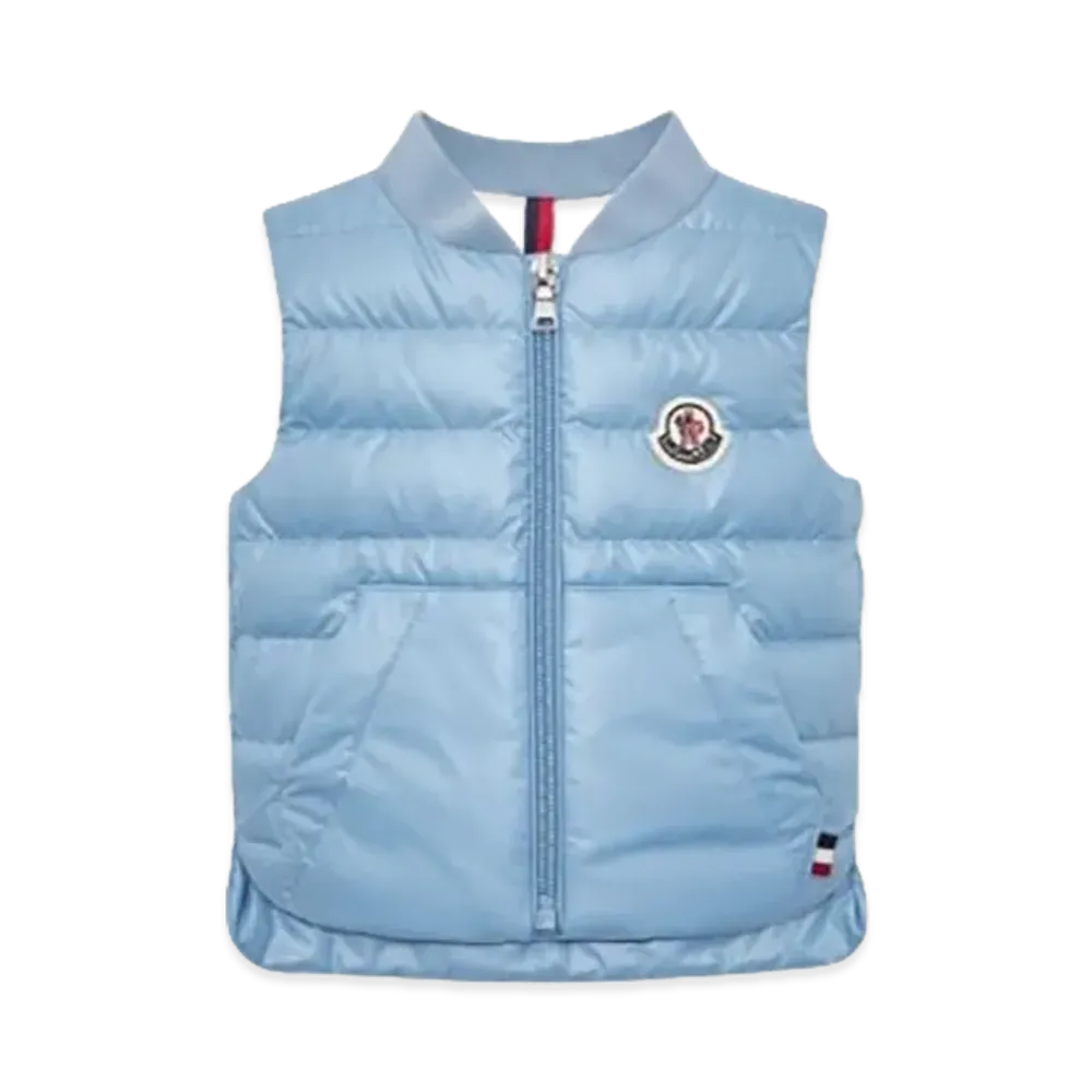 MONCLER Kids Rezzan Vest "Light Blue"