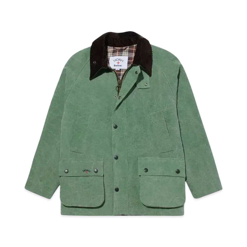 Noah x Barbour Cotton Bedale Jacket "Green"